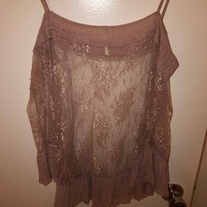 Free people lace shirt